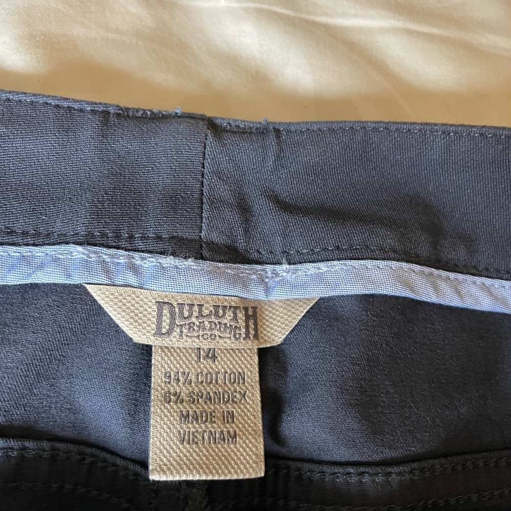 NWT- DULUTH TRADING Skirt. Blue gray color. New with out tags. Make an offer. - Picture 3 of 3
